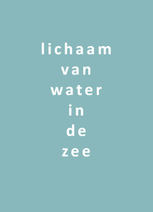 poezie - lichaam van water uit de zee